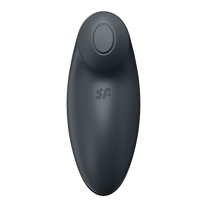 Вибростимулятор-пульсатор Satisfyer Tap & Climax 2 Grey, эффект постукивания пальцем
