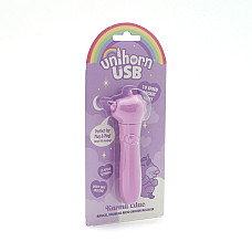 Вібратор-єдиноріжка Unihorn USB Bullet - Karma Lilac, віброкуля, USB-зарядка