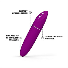 Шикарная вибропуля LELO Mia 3 Deep Rose