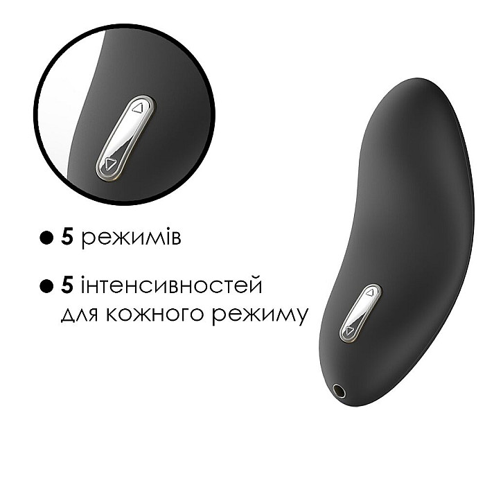 Кліторальний вібратор Svakom Echo Black