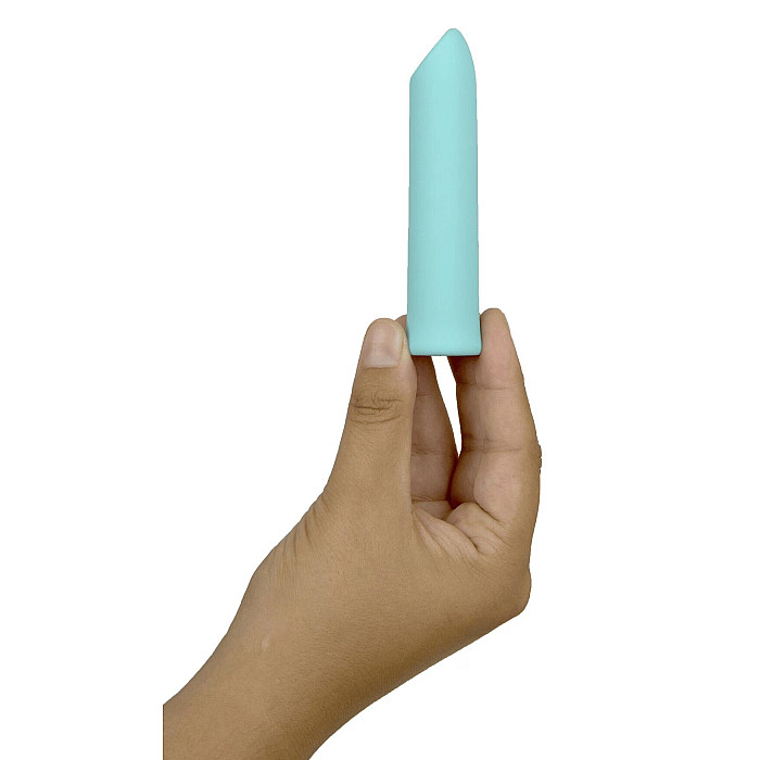 Вибропуля S Pleasures Velvet Bullet Candy Turquoise