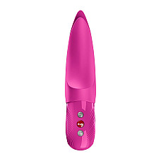 Вибратор для клитора Fun Factory VOLTA Magenta, гибкий двойной кончик