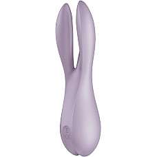 Клиторальный вибратор Satisfyer Threesome 2 Violet, 3 гибких пальчика, 3 мотора