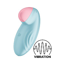 Смарт-вибратор для клитора Satisfyer Tropical Tip Light Blue
