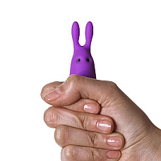 Віброкуля Adrien Lastic Pocket Vibe Rabbit Purple зі стимулювальними вушками