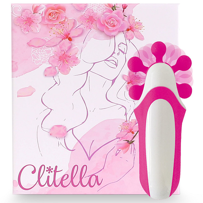Стимулятор з імітацією оральних пестощів FeelzToys - Clitella Oral Clitoral Stimulator Pink