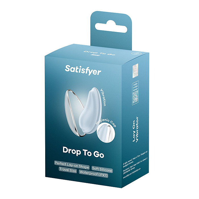 Вібратор Satisfyer Drop To Go Blue