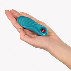 Вібратор Fun Factory Bijou Aquamarine, 12 режимів вібрації, перезаряджуваний