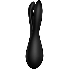 Клиторальный вибратор Satisfyer Threesome 2 Black, 3 гибких пальчика, 3 мотора