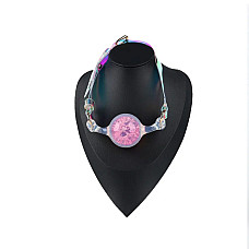 Кляп Liebe Seele Crystal Ball Gag - Pink (Large Ball)