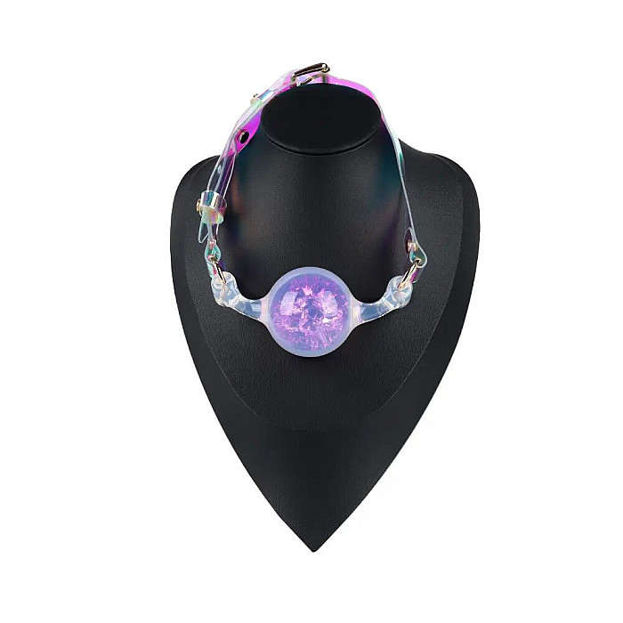 Кляп Liebe Seele Crystal Ball Gag - Purple (Large Ball)