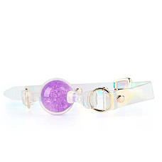 Кляп Liebe Seele Crystal Ball Gag - Purple (Large Ball)