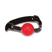Классический кляп с шариком Sex And Mischief - Solid Red Ball Gag