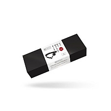 Воздухопроницаемый кляп Liebe Seele Boudoir Amor Ball Gag Black, силиконовый шарик, диаметр 4,3 см