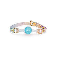 Кляп Liebe Seele Crystal Ball Gag - Blue (Small Ball)