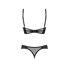 Комплект Obsessive Roxelia 2-pcs crotchless set XS/S