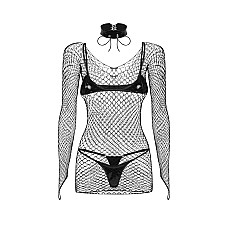 Комплект Obsessive Sashalla 4-pcs set L/XL