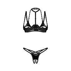 Комплект Obsessive Rolleya 2-pcs crotchless set S/M