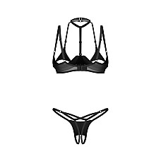 Комплект Obsessive Rolleya 2-pcs crotchless set S/M