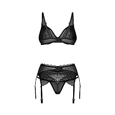 Комплект Obsessive Deina More 3-pcs set S/M