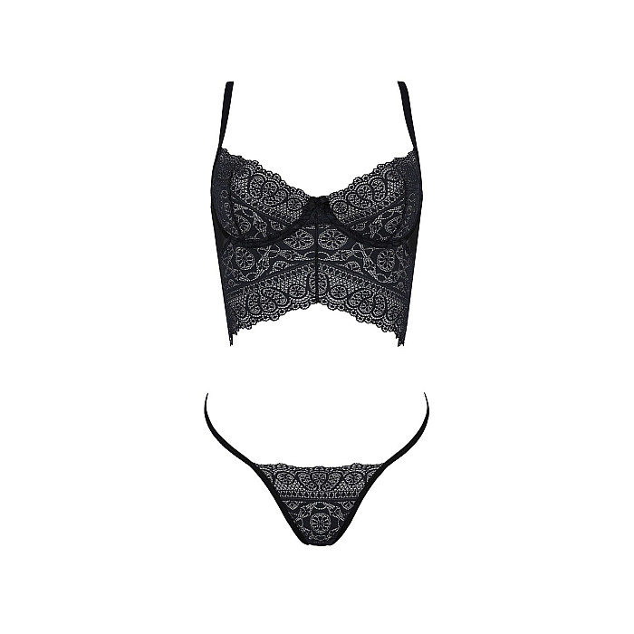 Комплект Passion KERRIA SET black S/M - ECO Passion
