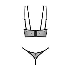 Комплект Obsessive Anniverse Special top & thong S/M