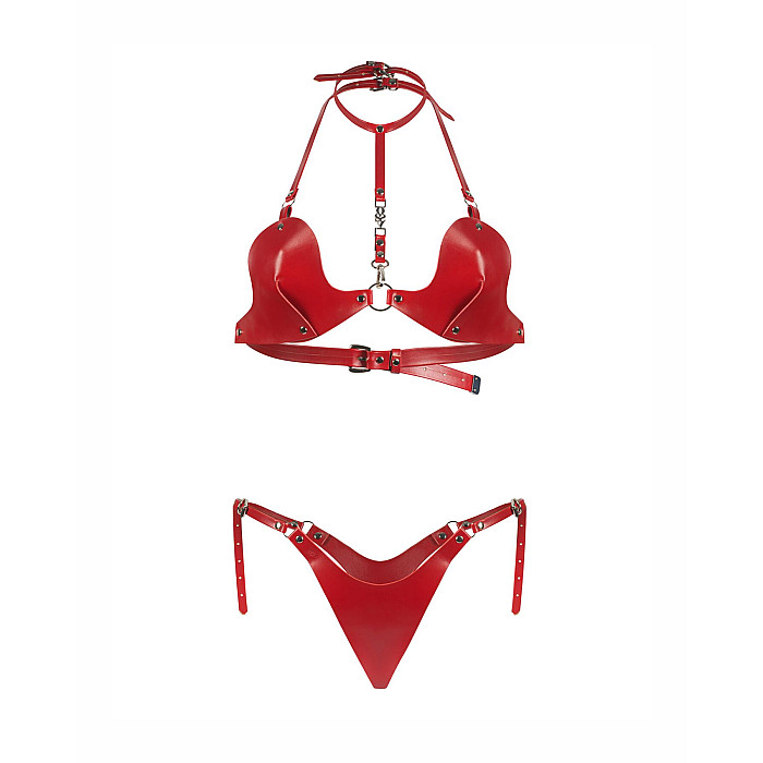 Комплект Obsessive Inferro 2-pcs set S/M/L