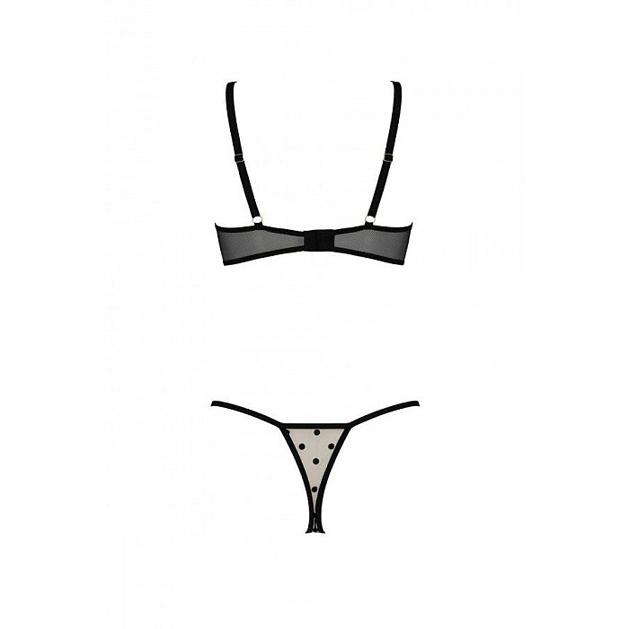 Комплект MARINA SET WITH OPEN BRA beige L/XL - Passion