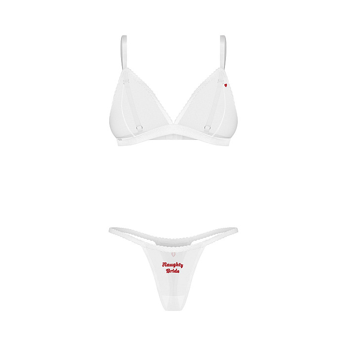 Комплект Obsessive Weddya Bride 3-pcs set S/M