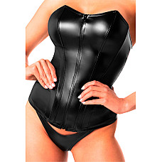 Корсет Noir Handmade F334 Powerwetlook corset - L