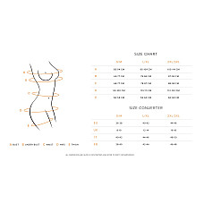Корсет Obsessive Euridia corset & tanga M/L