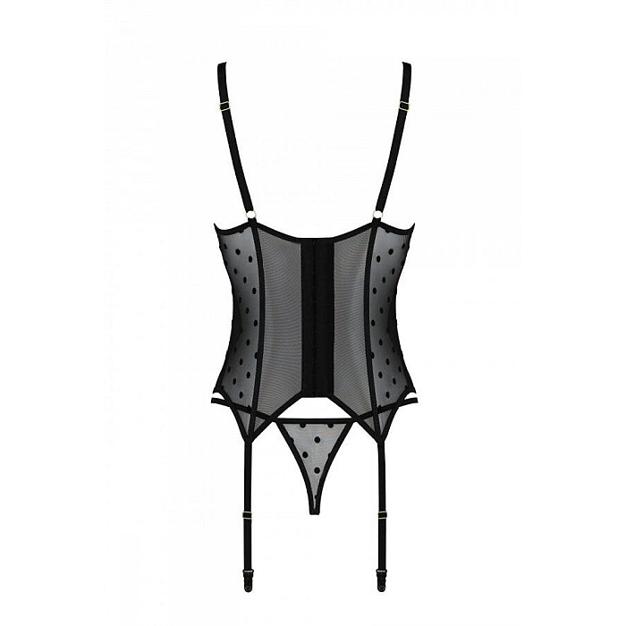 Корсет MARINA CORSET black S/M - Passion
