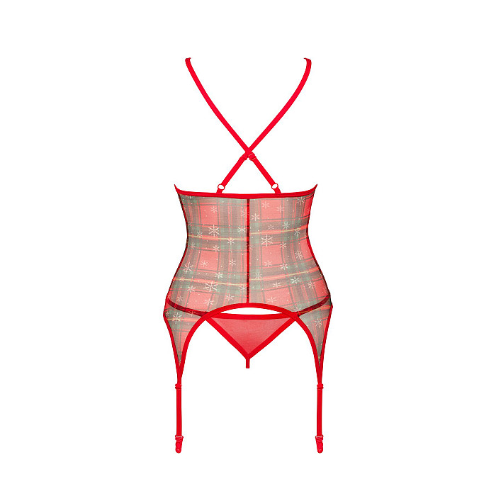 Корсет Obsessive Jollymore corset XL/2XL