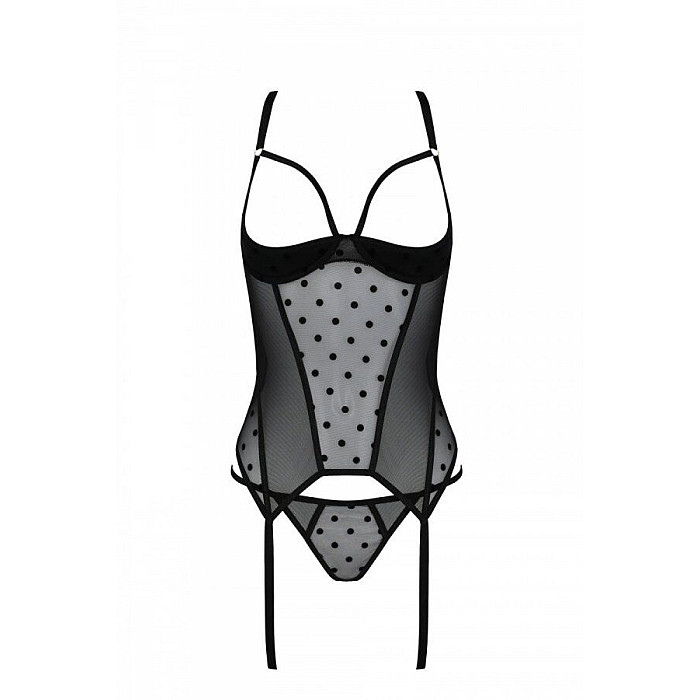 Корсет MARINA CORSET black XXL/XXXL - Passion