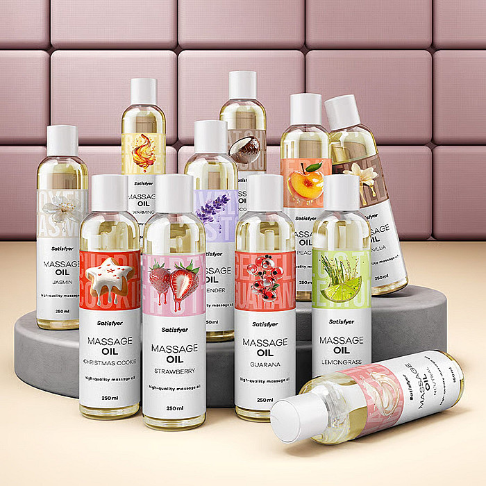 Розпродаж!!! Масажна олія Satisfyer Massage Oil Neutral 250 мл (термін 30.04.2027)