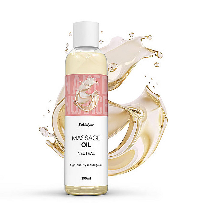Розпродаж!!! Масажна олія Satisfyer Massage Oil Neutral 250 мл (термін 30.04.2027)