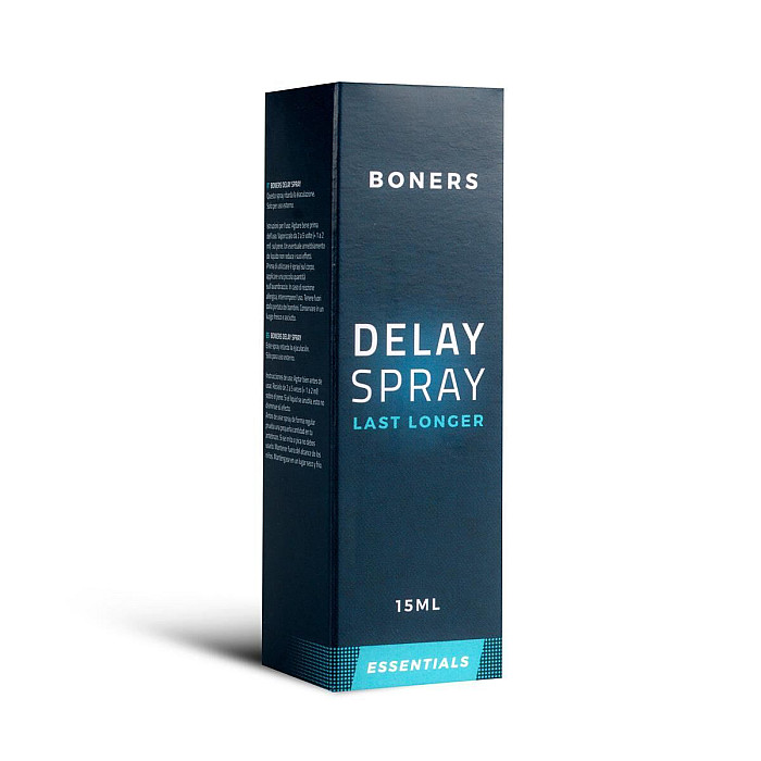 Спрей-пролонгатор Boners Delay Spray 15 мл (дефекти на пакованні!!!)