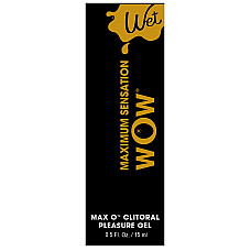 Распродажа!!! Возбуждающий гель Wet Wow Max O Clitoral Arousal Gel 15 мл (срок 12.02.2027)