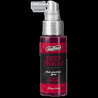 Спрей для мінету Doc Johnson GoodHead DeepThroat Spray - Cherry 59 мл (м'яте паковання!!!)