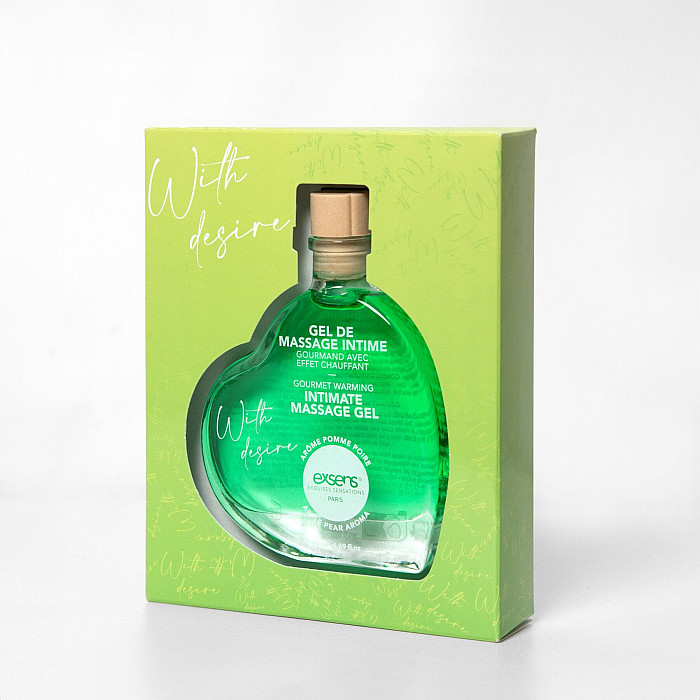 Распродажа!!! Массажный гель EXSENS With Desire Apple Pear 50 мл (срок 04.2027)