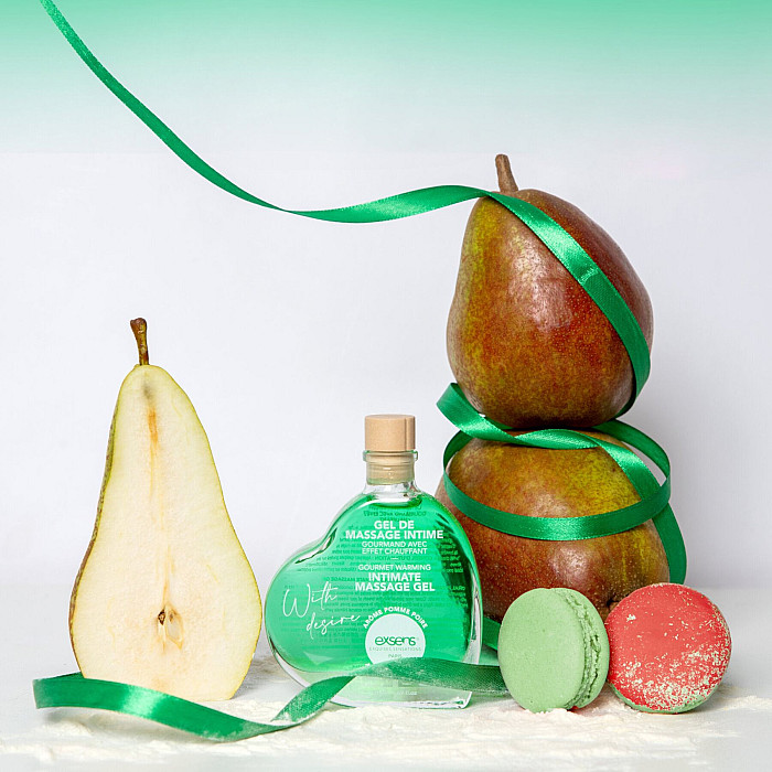 Распродажа!!! Массажный гель EXSENS With Desire Apple Pear 50 мл (срок 04.2027)