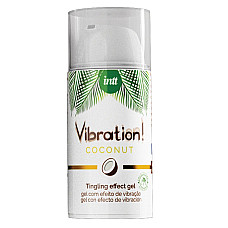 Жидкий вибратор Intt Vibration Coconut Vegan (15 мл) (без упаковки!!!)