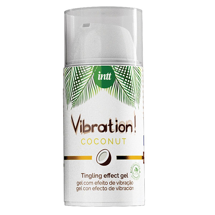 Жидкий вибратор Intt Vibration Coconut Vegan (15 мл) (без упаковки!!!)