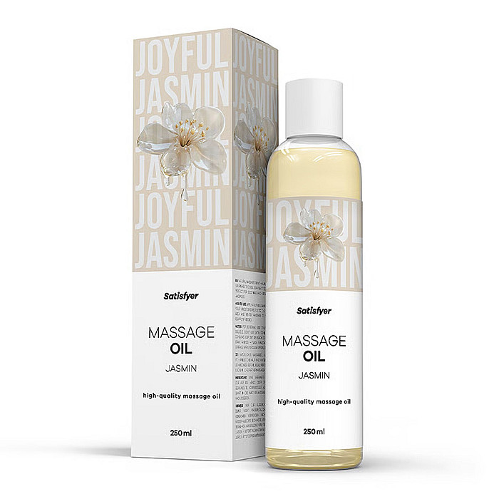 Розпродаж!!! Масажна олія Satisfyer Massage Oil Jasmin 250 мл (термін 30.04.2027)