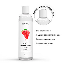 Лубрикант на водній основі Satisfyer Juicy Lubricant Melty Melon 300 мл (м'яте паковання!!!)