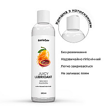 Лубрикант на водній основі Satisfyer Juicy Lubricant Mango & Passion 300 мл (м'яте паковання!!!)