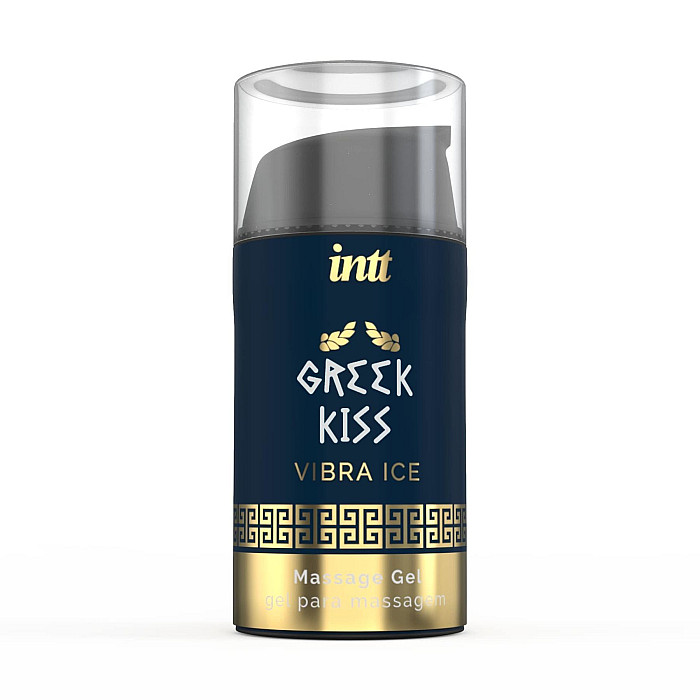 Стимулювальний гель для анілінгусу та анального сексу Intt Greek Kiss (15 мл) (м'яте паковання!!!)