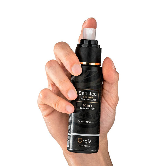 Розпродаж!!! Лосьйон з феромонами Orgie Sensfeel Seduction Elixir for Man 100мл (термін 15.05.2027)