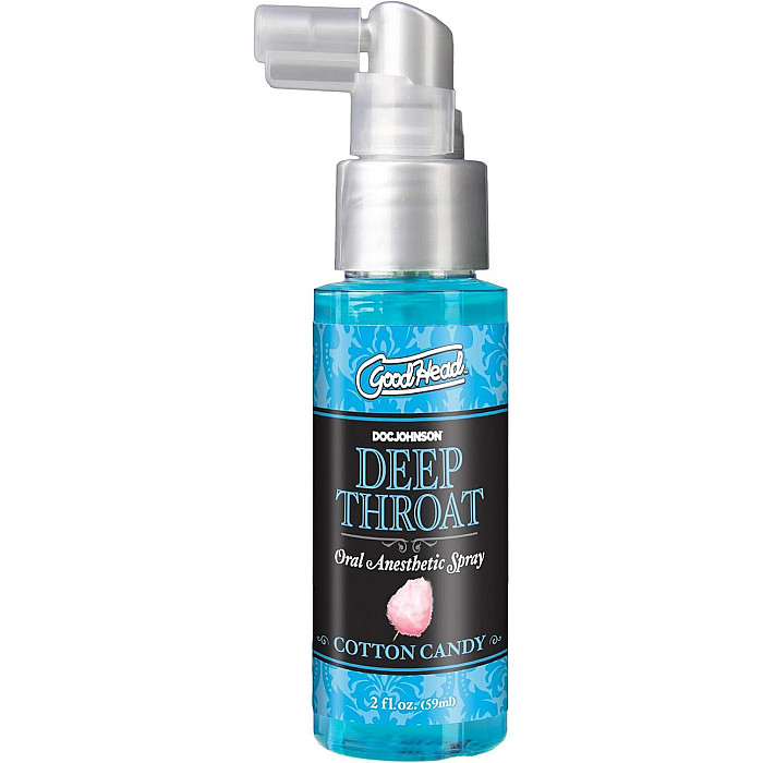 Спрей для мінету Doc Johnson GoodHead DeepThroat - Cotton Candy 59 мл (м'яте паковання!!!)