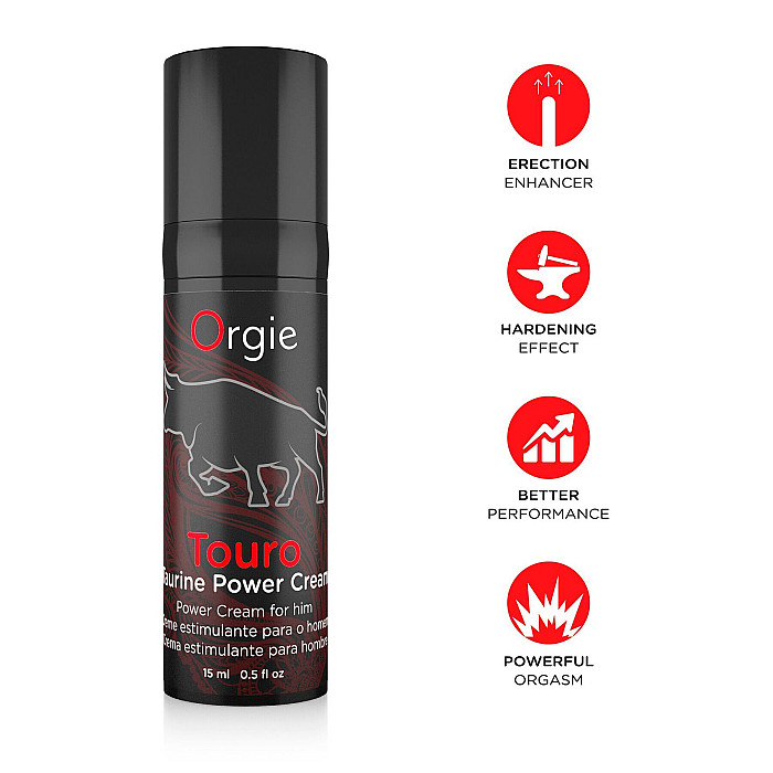 Крем для усиления эрекции Orgie Touro Power Cream, 15 мл (мятая упаковка!!!)